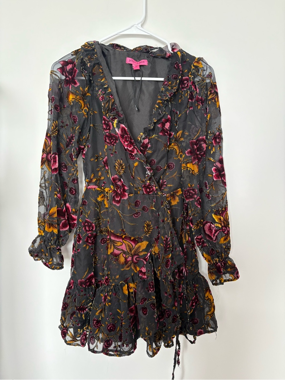Betsey johnson floral dress